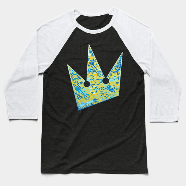 Blades of the Kingdom (unlined) Baseball T-Shirt by paintchips